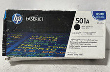 Genuine HP 501A (Q6470A) Print Cartridge for LaserJet CP3505/3600/3800-Black picture