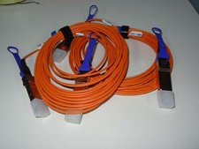 Mellanox P0000816-001 10M 56Gb/s CBL IB FDR Optic Cable (Lot of 02) #TQ17 picture