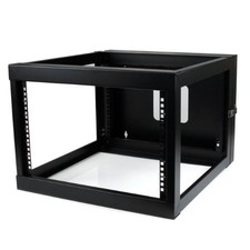 StarTech 6U 22in Depth Hinged Open Frame Wallmount Server Rack (RK619WALLOH) picture