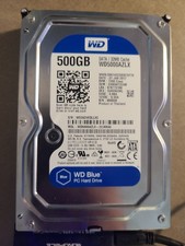WD WD5000AZLX WD Blue 500GB 7200RPM SATA 3.5 Hard Drive - Used, Tested OK  picture