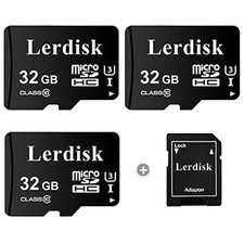 Factory Wholesale Micro SD Card 32GB U3 Pack of 3 MicroSDHC with Adapter Prod... picture