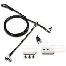 Kensington Universal 3-in-1 Keyed Cable Lock - Twin Lockheads - Keyed Different picture