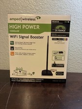 Brand New - Amped Wireless High Power 1000mW Wi-Fi Signal Booster (SB1000) picture