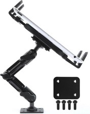 Tackform Industrial Metal Drill Base Tablet Mount [Enduro Series] - Black  picture