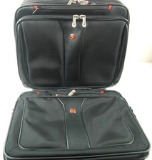 Swiss Army (Wenger) 2 piece business travel set Laptop & Briefcase Rolling Multi picture