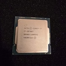 Used Intel Core i7-10700T 8-Core 2.00GHz LGA1200 CPU Processor SRH6U picture