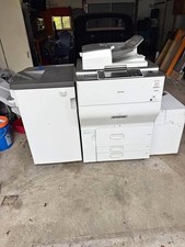 Ricoh MP C8002 W/Finisher Comes with  Boxes Toner.  Used in excellent condition  picture