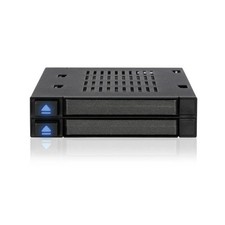 Icy Dock Mb522Sp-B Flexidock 5.25Bay 2X2.5 Trayless Hot-Swap Mobile Rack picture