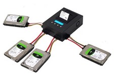 EZ Dupe 1 to 3 Hard Drive Duplicator - SATA HDD SSD Cloner (HD Pal Pro) 36GB/Min picture