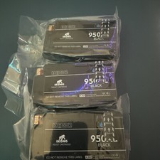 3 Ikong 950XL Black Ink Cartridges (New-Vacuum Sealed) picture