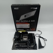 MSI PRO B650M-A WIFI MicroATX Motherboard AM5 AMD DDR5 HDMI PCIe x16 picture