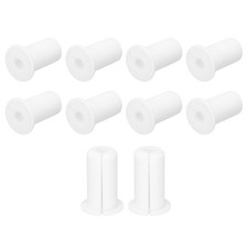 10Pcs Wall Grommets for Cables 3/4 Inch with 7mm Hole, Silicone White picture