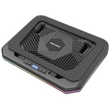 DeskLogics Laptop Cooling Pad, Quiet Turbo Fan 16.4 × 12.2 × 2.5 inch, Black picture
