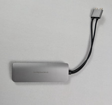 HyperDrive Viper 10-in-2 USB-C Hub Dock Dual 4K HDMI Ethernet MacBook HD392 Gray picture