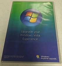 Microsoft Windows Vista Anytime Upgrade Disc And Case - 32 Bit Vintage Collect picture