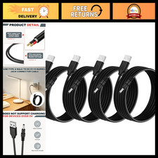 4pcs USB to DC Power Cable 3.5x1.35mm 5V 3A Male Connector 1.5m/5Ft Length picture