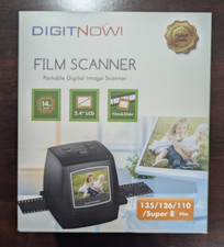 DIGITNOW 14MP All-in-1 Film & Slide Scanner, Converts 135 110 126 and Super 8  picture