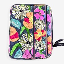 Vera Bradley Tablet iPad Sleeve Case Jazzy Blooms Quilted Floral Pattern picture