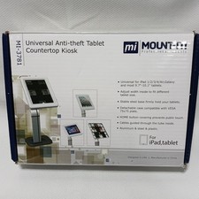 Mount-It Anti-Theft Tablet Kiosk for iPad, iPad Air, Galaxy 9.7