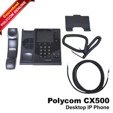 Polycom CX500 IP Phone 2200-44300-025 HD Voice for Lync Skype for Business picture