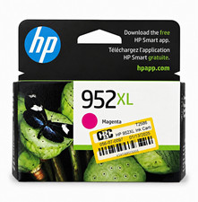 Genuine HP 952XL Magenta Ink Cartridge L0S64AN New Factory Sealed OEM Original picture