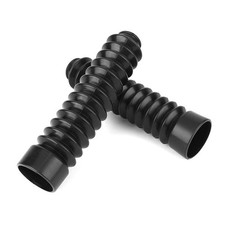 1 Pair/2 Pcs Universal Motorcycle Bike Front Fork Cover, Rubber Front Fork Du... picture