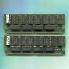 64MB (2 X 32MB) 60ns FPM Parity 72-pin SIMMs, 8Mx36, DEC 54-321277-BA, tin leads picture