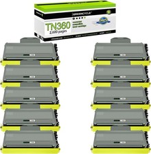 TN360 TN330 Toner Cartridge For Brother HL-2140 2170 MFC-7340 7840 DCP-7040 LOT picture