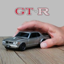 NISSAN SKYLINE 2000GT-R KPGC10 type Car Wireless PC Mouse Silver Bluetooth picture