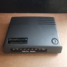 Digicom System Inc Scout Classic 144 Data Fax Modem Vintage Computer Accessories picture