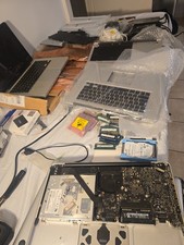 Laptop Repair Shop Parts Lot MacBook SSD RAM Chargers Cables Keyboards Untested picture