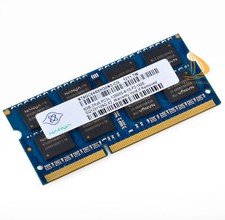 Nanya 8GB 2Rx8 PC3L-12800S DDR3L 1600Mhz SODIMM RAM Laptop Memory 204Pin 1.35V # picture