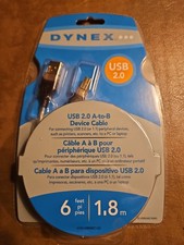 Dynex USB 2.0 A-to-B Cable Black 6-foot picture