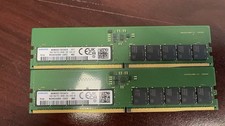 Samsung M324R2GA3BB0-CQK 32GB ( 2x 16GB ) 1Rx8 PC5-4800B ECC UDIMM Memory RAM picture