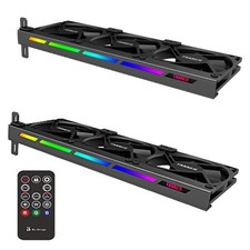 3 x 90mm 5V 3 Pin VGA Fan Graphics Card Cooling Fan with ARGB Light Strip picture