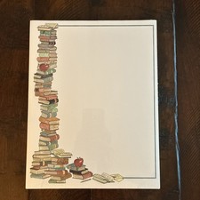 GREAT PAPERS Letterhead 100 Sheets BY THE BOOKS Teacher Printer Paper 8.5”x11” picture