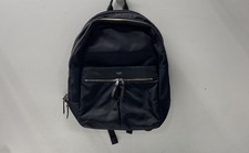 Knomo London Black Beaufort Nylon Laptop Backpack Silver Hardware picture