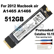 NEW 512GB SSD For Apple 2012 MacBook AIR A1465 A1466 MD231 MD232 MD223 MD224 SSD picture
