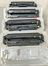 Genuine HP 410X High Yield Toner Set - CF410X CF411X CF412X CF413X Open Box picture