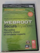 Webroot Secure Anywhere Internet Security Complete 2011 Sealed picture