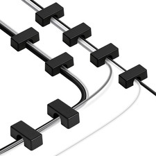 8 Pack Magnetic Cord Holder, Large Cable Clips, Strong Magnet Cable Holder picture