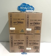 Ricoh MP C8003 Toner Set KYMC 842196 842197 842198 842199 Genuine OEM Sealed New picture