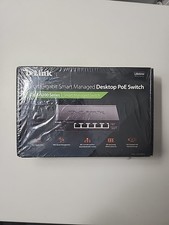 D-Link DGS-1100-05PDV2 5-Port PoE-Powered Gigabit Smart Managed Switch — NEW picture