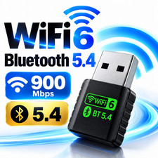 AX900M WiFi 6 USB Adapter 900Mbps Bluetooth 5.4 Dual Band 2.4G 5GHz PC Laptop picture