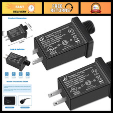 2Pack Inflatable Adapter 1.5A Transformer US Plug for Holiday Yard Decor, Class picture