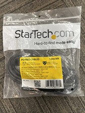 StarTech Power Cables 6ft Black Qty4 picture