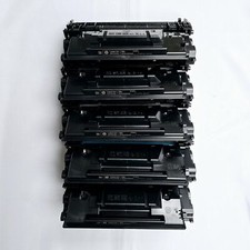 5 Genuine Empty Virgin HP 58X Laser Toner Cartridges CF258X OEM Chip picture