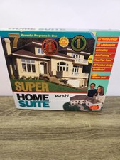 Super Home Suite CD ROM 3.0 Real Model 3D Home Design Punch  2001  - NEW picture