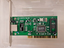 Vintage D-LINK DFE-530TX+ Fast Ethernet 10/100 NIC HALF HEIGHT PCI NEW OLD STOCK picture