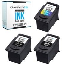 3PK Replacement OSI PG-260XL CL-261XL Ink for Canon PIXMA TR7020a TR7022a TS5320 picture